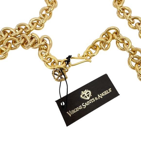VIRGINS SAINTS & ANGELS VSA The Diva Chain in Gold - Picture 6 of 7